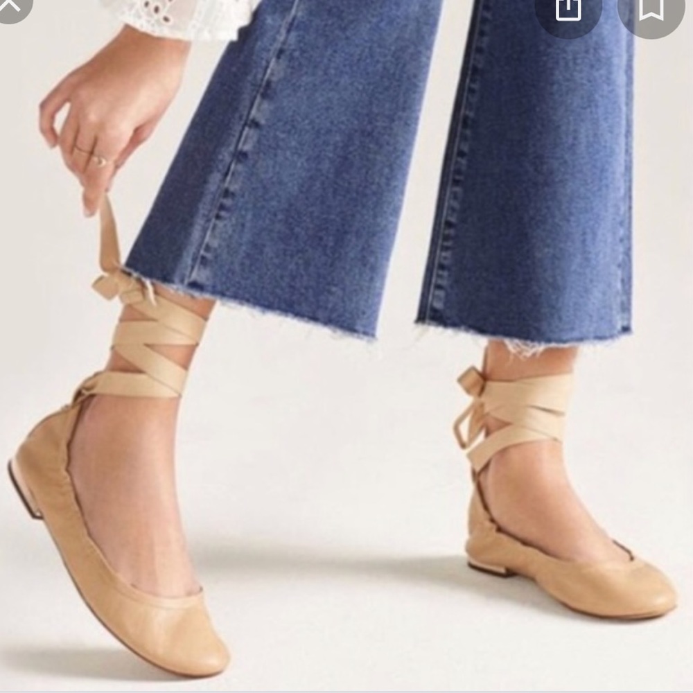 Sam Edelman Ankle Tie Ballet Flats